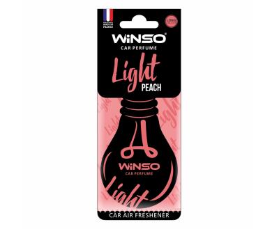 Освіжувач повітря WINSO Light, целюлозний ароматизатор, Peach,(50шт/ящ.)