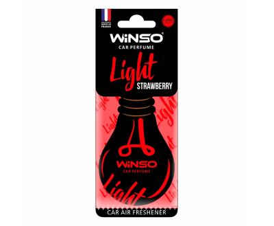 Освіжувач повітря WINSO Light, целюлозний ароматизатор, Strawberry,(50шт/ящ.)