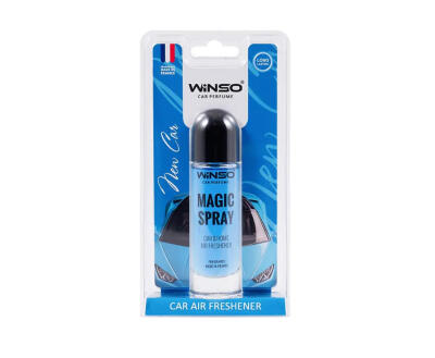 Освіжувач повітря в блістерній упаковці WINSO Magic Spray 30 мл. - New Car (20шт/уп)