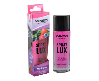 Освіжувач повітря WINSO Spray Lux, спрей 55 мл. - Wildberry (20шт/ящ.)
