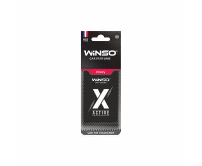 Освіжувач повітря WINSO X Active, целюлозний ароматизатор, Cherry, (50шт/ящ.)