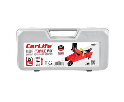 Carlife Домкрат гідравлічний (підкатний),Carlife 2т, 125-305мм,пласт.уп.