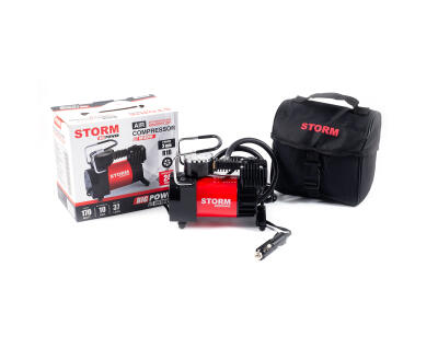 Компресор автомобільний STORM Big Power AUTOSTOP 10 Атм, 37 л/хв, 170 Вт, автосоп (8 шт/ящ)