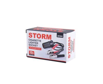 Адаптер з зажимами АКБ STORM (200шт/ящ)