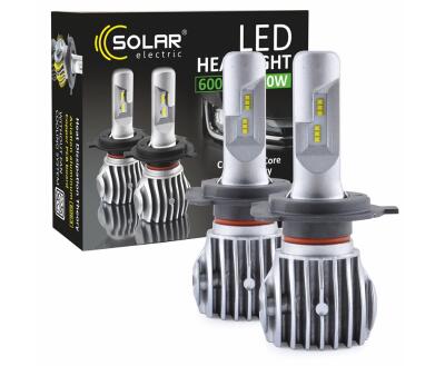 SOLAR LED H4 12/24V 6500K 6000Lm 40W Cree Chip 1860 (50шт.)