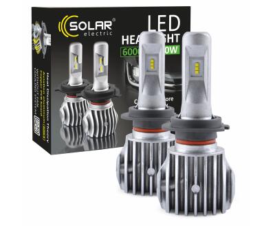 SOLAR LED H7 CANBUS 12/24V 6500K 6000Lm 40W Cree Chip 1860 (50шт.)