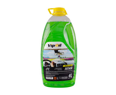 Омивач скла VipOil (літній) "Яблуко", 4л