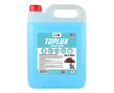 Піна активна концтр. для безконтактної мийки Nowax TOPLUX  ACTIVE FOAM 5L 1:120 ;1:80 (балон)та 1:12 ; 1:8