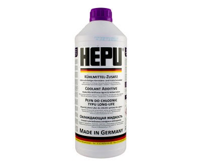 Готова до використання охолоджуюча рідина HEPU P900 RM12 PLUS 1.5L (фіолетовий) x12