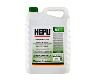 Готова до використання охолоджуюча рідина HEPU P900 RM11 GRN 5L (зелений) x4