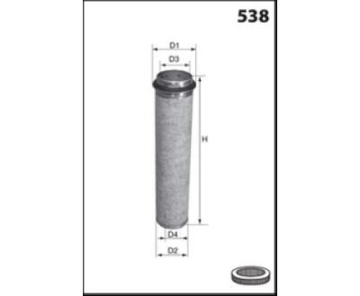 FA3435 Фільтр повітря (Mecafilter)