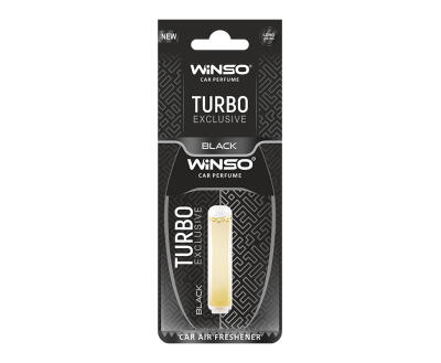 Освіжувач повітря з капсулою Turbo Exclusive - Black