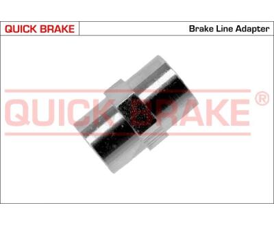 OAA QUICK BRAKE З'єднувач трубки гальмівної (M10x1) (мама/мама)