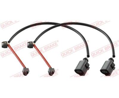WS 0275 A QUICK BRAKE Датчик зносу гальмівних колодок (передніх) VW Touareg/Porsche Cayenne 02-10 (L=370mm) К-кт 2 шт.