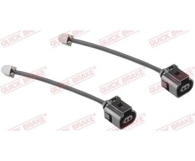 WS 0310 A QUICK BRAKE Датчик зносу гальмівних колодок (задніх) VW Touareg 3.0-4.2 10- (L=140mm) К-кт 2 шт.