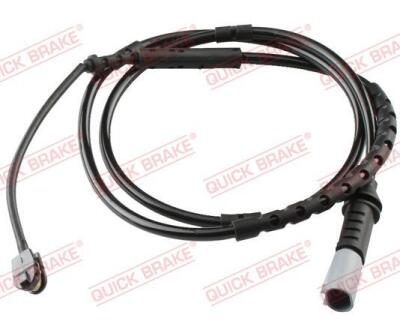WS 0321 A QUICK BRAKE Датчик зносу гальмівних колодок (задніх) BMW 1 (F20/F21)/3 (F30-36) 12- (L=1045mm)