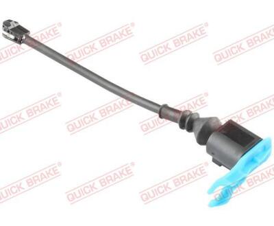 WS 0329 A QUICK BRAKE Датчик зносу гальмівних колодок (передніх) VW Passat 14-/ Audi A3 13- (L=173mm)