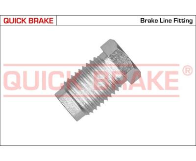 ZB QUICK BRAKE З'єднувач трубки гальмівний (M14x1.5/L=26mm/d=8.2mm)