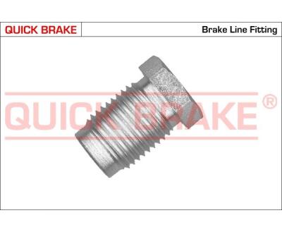 ZC QUICK BRAKE З'єднувач трубки гальмівний (M16x1.5/L=27mm/d=10.6mm)
