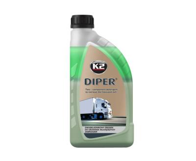 K2 DIPER 1 kg Професійний миючий засіб, з піноутворювачем (спеціалізована рідина для автомийок)