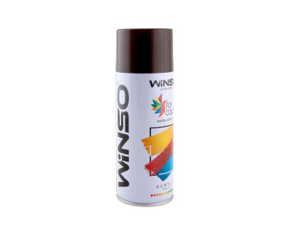Фарба акрилова,Spray 450ml.,коричневий,(BROWN/RAL3007),12шт/уп.