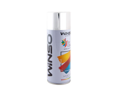 Фарба акрилова,Spray 450ml.,хром,(BRIGHT CHROME),12шт/уп.