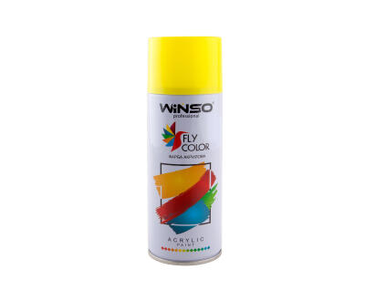 Фарба флуоресцентна,Spray 450ml.,кислотно-жовтий,(YELLOW),12шт/уп.