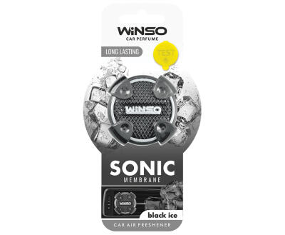 Освіжувач повітря Sonic, мембранний на дефлектор - Black Ice (18шт./ящ.)