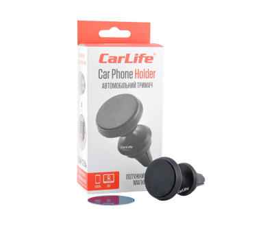 Тримач мобільного телефону,автомобільний Carlife,магнітний на дефлектор(200шт./ящ.)