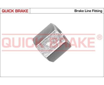 E QUICK BRAKE З'єднувач трубки гальмівної (M10x1/14x14/d5.0)