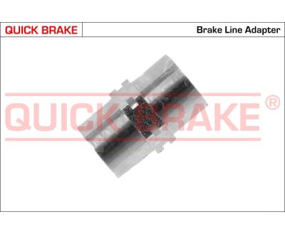 ODD QUICK BRAKE З'єднувач трубки гальмівної (M10x1/14x24/d3.5) (мама/мама)