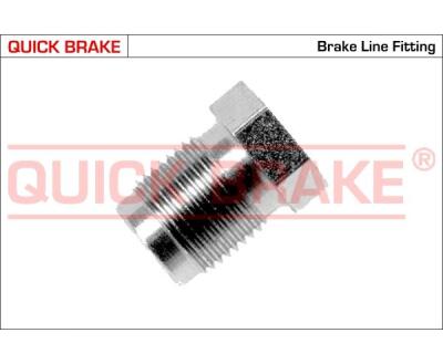 BX QUICK BRAKE З'єднувач трубки гальмівної (M12x1/12x18/d6.5)