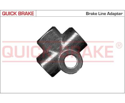 O3D QUICK BRAKE З'єднувач трубки гальмівної (M10x1) (мама/мама/мама)