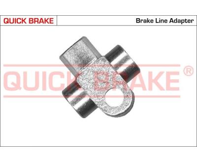 O3B QUICK BRAKE З'єднувач трубки гальмівної (M12x1) (мама/мама/мама)