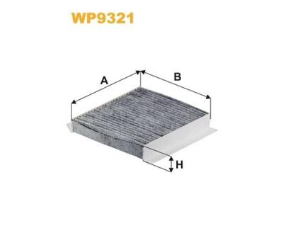 WP9321   (1228A)  WIX Фільтр салону