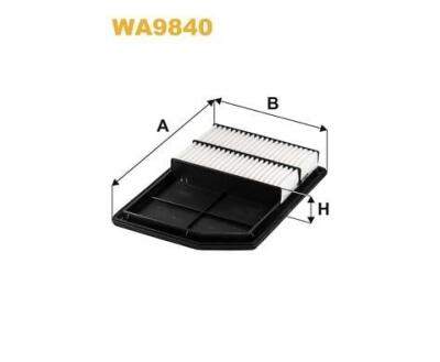 WA9840   (120/6) WIX Фільтр повітря