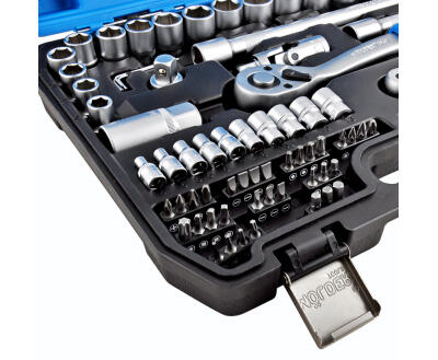 Професійний набір інструментів в кейсі MÖLDER 1/2", 1/4" 72 T, CR-V, 72 од.