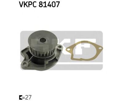 VKPC 81407 SKF - Насос охолоджуючої рідини