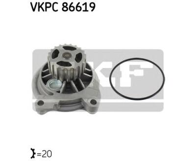 VKPC 86619 SKF - Насос охолоджуючої рідини
