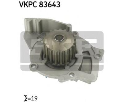 VKPC 83643 SKF - Насос охолоджуючої рідини