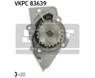 VKPC 83639 SKF - Насос охолоджуючої рідини
