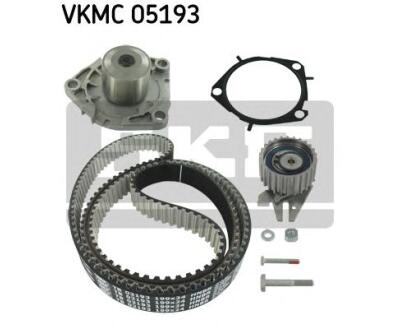 VKMC 05193 SKF - Насос охолоджуючої рідини + комплект зубчатого ремня