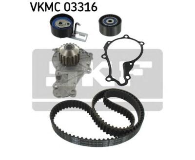 VKMC 03316 SKF - Насос охолоджуючої рідини + комплект зубчатого ремня