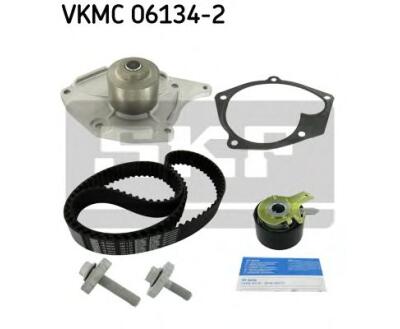 VKMC 06134-2 SKF - Насос охолоджуючої рідини + комплект зубчатого ремня