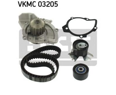 VKMC 03205 SKF - Насос охолоджуючої рідини + комплект зубчатого ремня