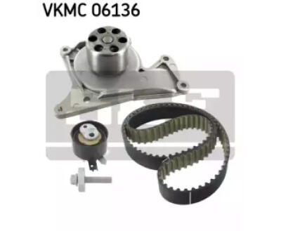 VKMC 06136 SKF - Насос охолоджуючої рідини + комплект зубчатого ремня