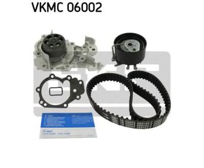 VKMC 06002 SKF - Насос охолоджуючої рідини + комплект зубчатого ремня