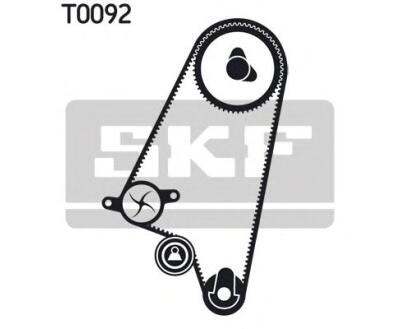 VKMC 05121 SKF - Насос охолоджуючої рідини + комплект зубчатого ремня
