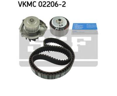 VKMC 02206-2 SKF - Насос охолоджуючої рідини + комплект зубчатого ремня
