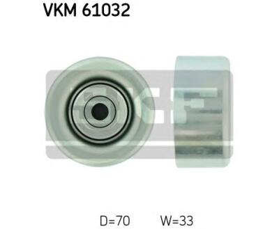 VKM 61032 SKF Ролик модуля натягувача ременя